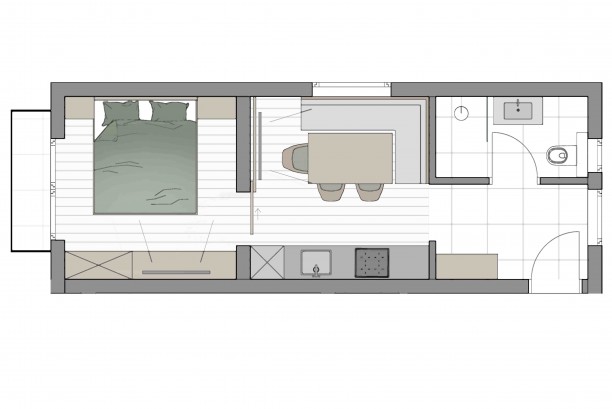 Grundriss Appartement