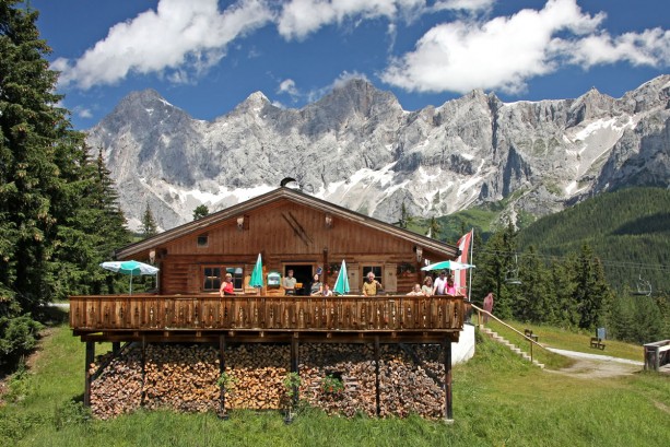 Der Rittisstadl inmitten der Schladminger Berge